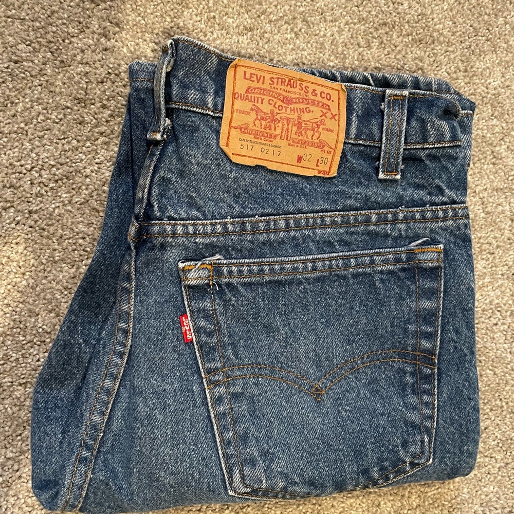 Levi's Classic Straight Fit Jeans - Style 517